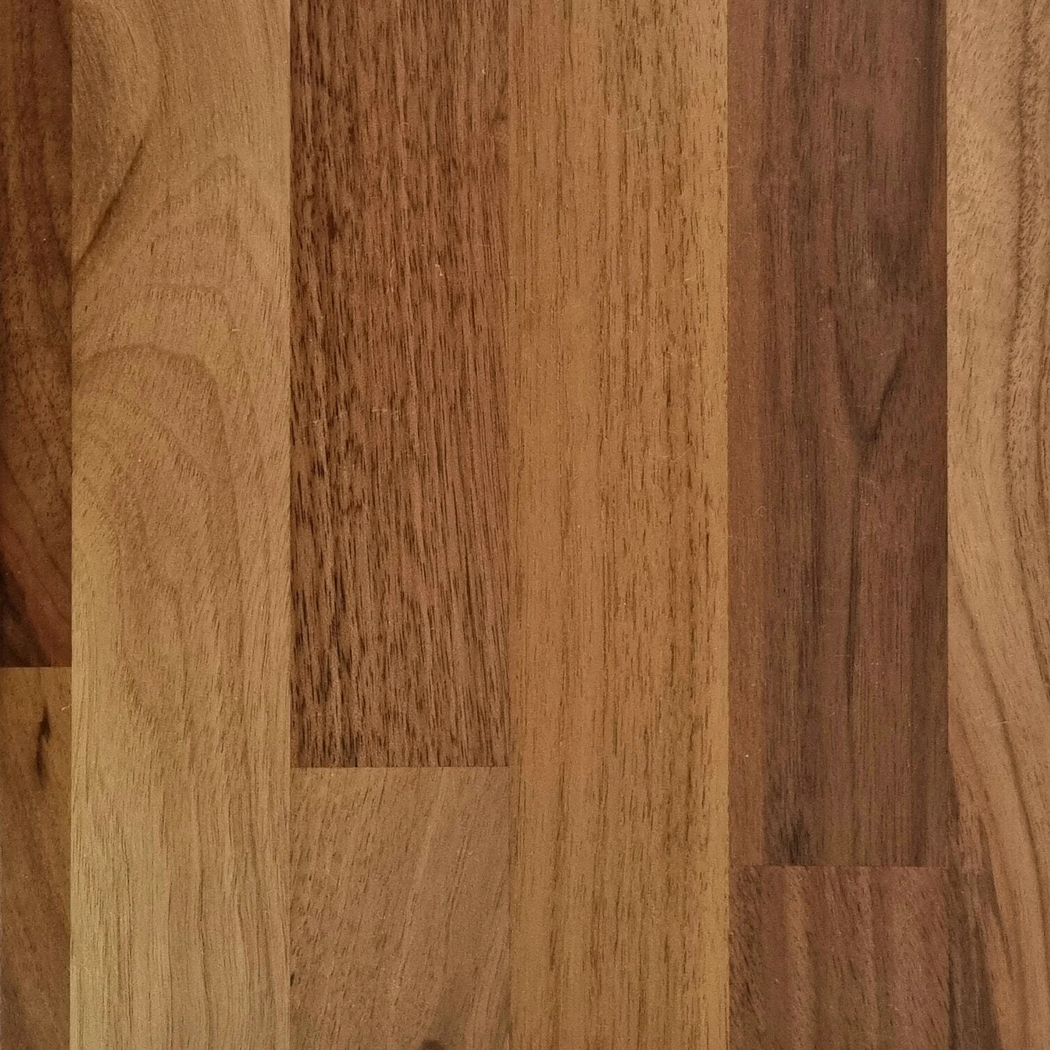 Finger Jointed Walnut wood bathroom vanity