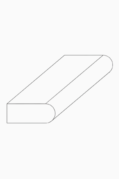 Bullnose edge