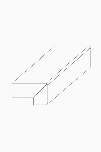 Mitred edge