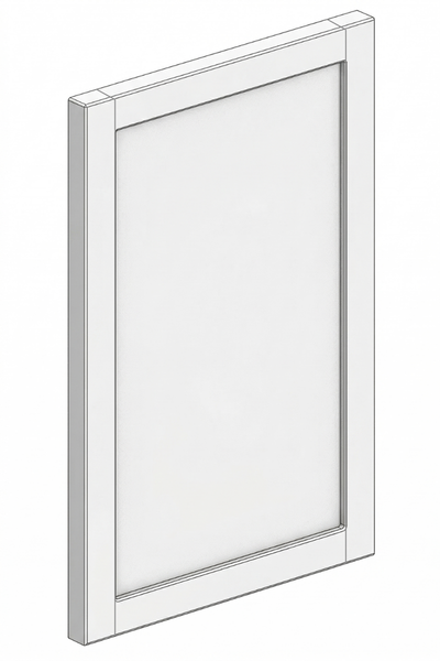 Modern shaker kitchen cabinet doors